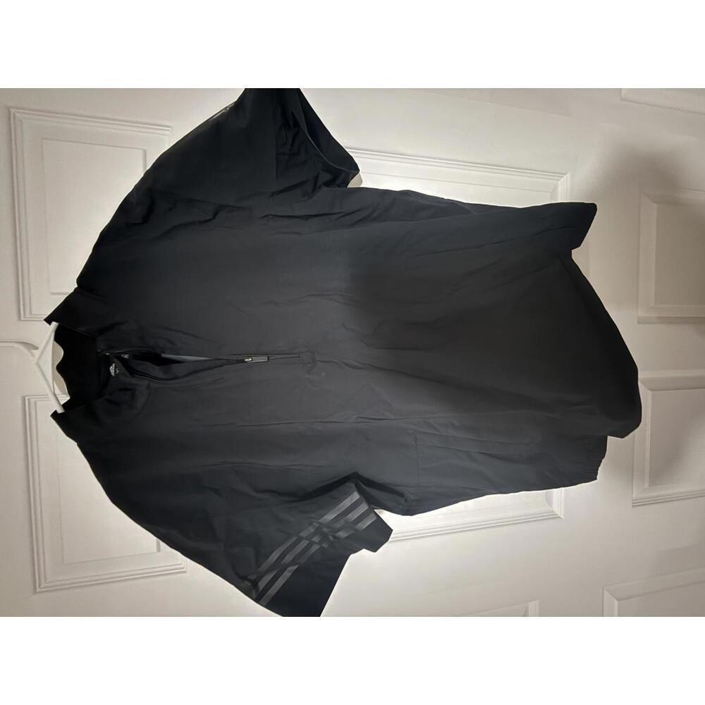 Adidas Men's Black Short Sleeve Activewear Shirt